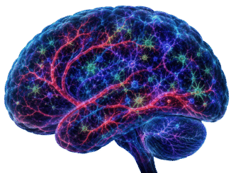 Ai generated illustration of a brain